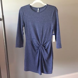 NEW flattering blue dress